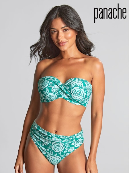 Panache Green Midi Briefs (E67566) | £26