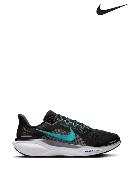 Nike Black/Teal Pegasus 41 Road Running Trainers (E67589) | £130