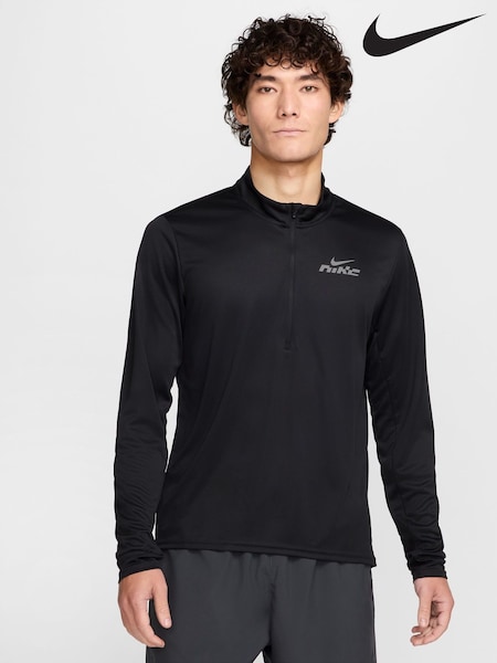 Nike Blue Dri-Fit Flash Pacer Half Zip Running Top (E67701) | £55