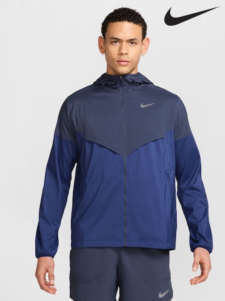 Nike Thunder Blue Lighweight Windrunner Running Jacket (E67712) | £100