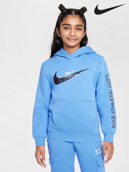 Nike Beyond Blue Sports Inspired Overhead Hoodie (E67746) | £43