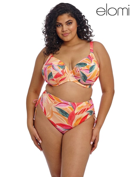 Elomi Orange Mango Sancho Beach Adjustable Bikini Briefs (E68030) | £34