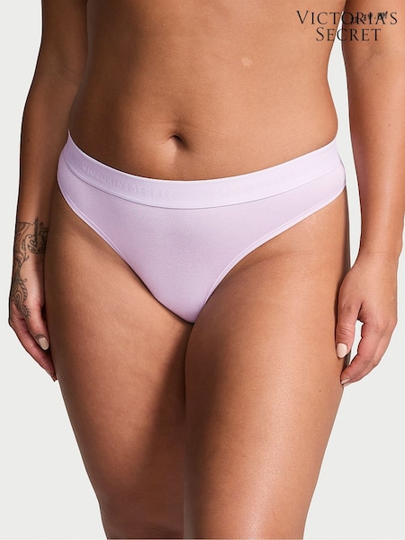 Victoria's Secret Hope Purple Thong Knickers (E68287) | £9