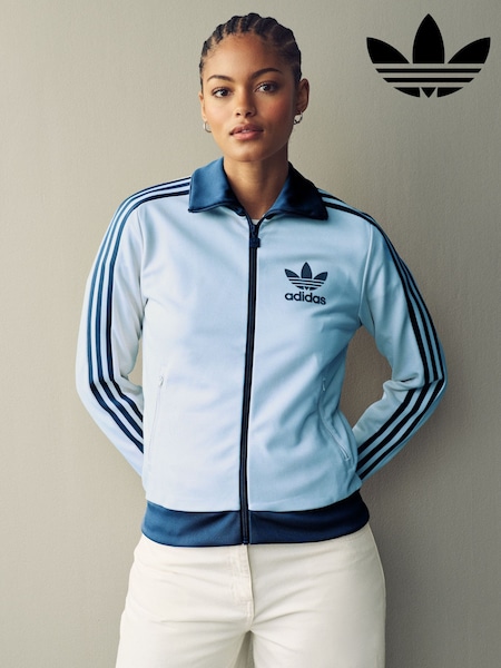 adidas originals Blue Beckenbauer Jacket (E68342) | £65
