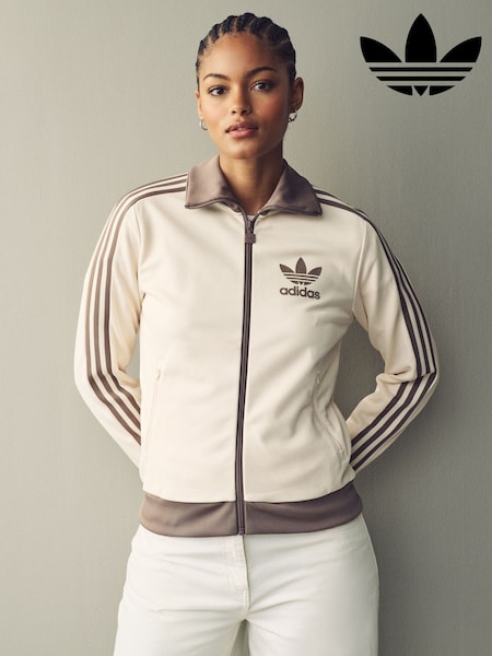adidas originals Cream Beckenbauer Jacket (E68345) | £65