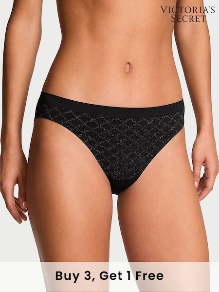 Victoria's Secret Black Bikini Knickers (E68531) | £9
