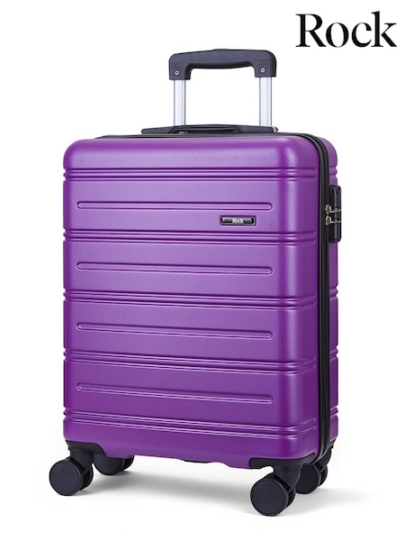 Rock Purple Lisbon Cabin Suitcase (E68627) | £60