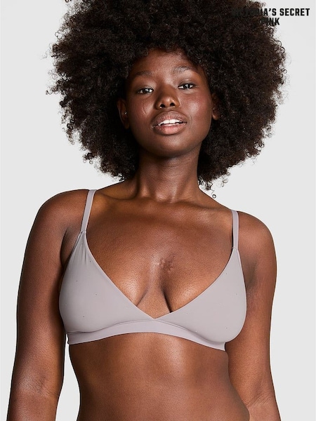 Victoria's Secret PINK Dusty Purple Diamante Triangle Bralette (E68640) | £25
