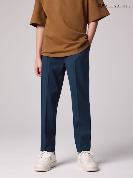 smALLSAINTS Navy Boys Slim Fit Moad Suit Trousers (E69048) | £38 - £42