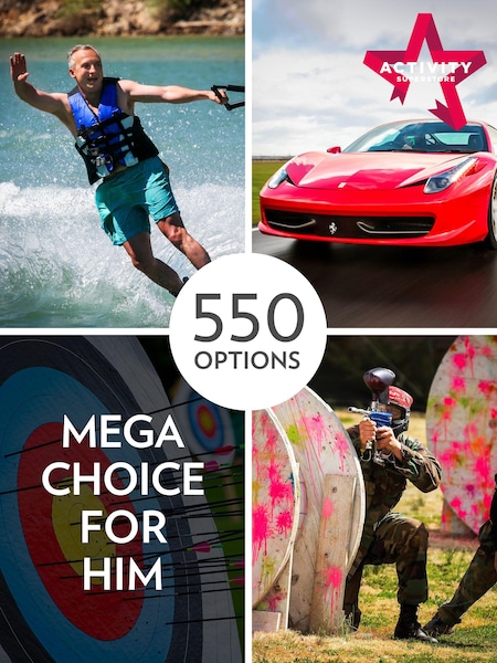 AS Mega Choice for Him Gift Experience (E69180) | £49