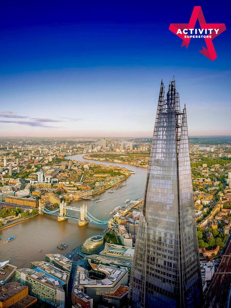 AS View from The Shard  Dining at Marco Pierre White London Steakhouse Co Gift Experience (E69206) | £139