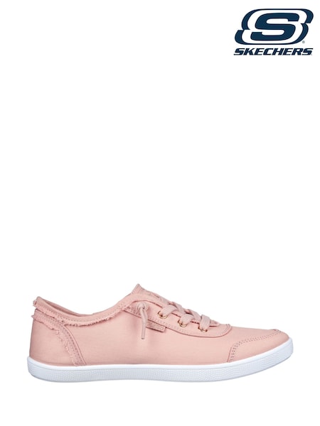 Skechers Pink Womens Bobs B Cute Trainers (E69309) | £44