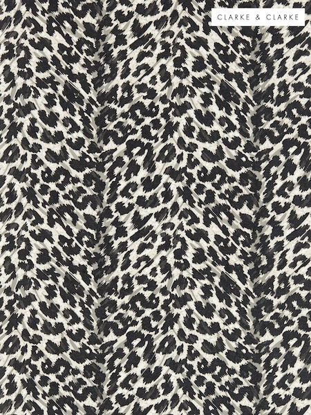 Clarke and Clarke Noir Pokot Wallpaper Sample (E69402) | £1