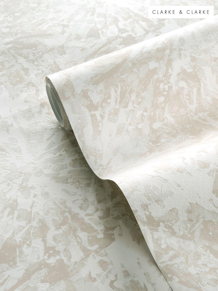 Clarke and Clarke Dipinto Ivory Dipinto Wallpaper Sample (E69414) | £1