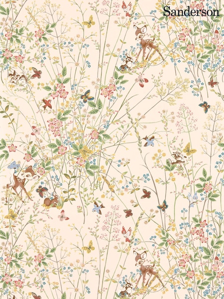 Sanderson Neapolitan Bambi Wallpaper Sample (E69437) | £1