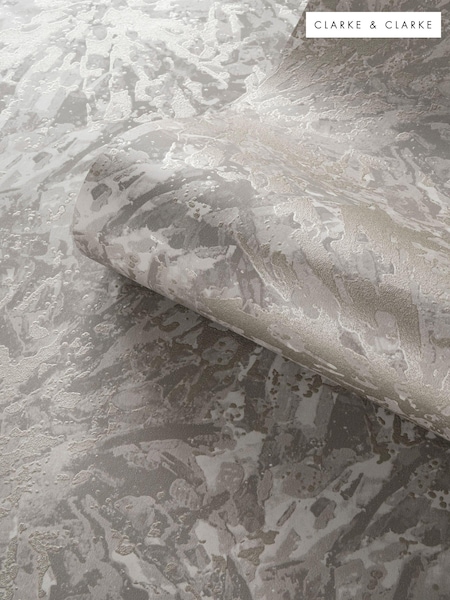 Clarke and Clarke Dipinto Mink Dipinto Wallpaper Sample (E69494) | £1
