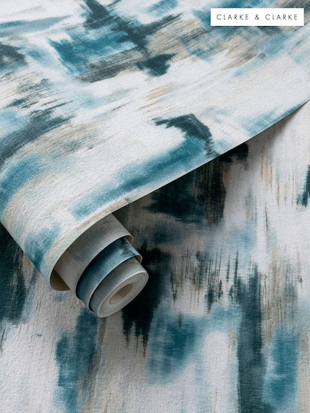 Clarke and Clarke Lagna Mineral Lagna Wallpaper Sample (E69495) | £1