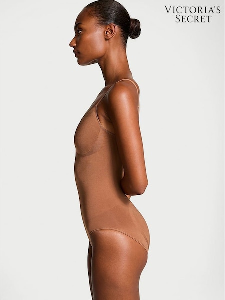 Victoria's Secret Caramel Nude Seamless Shaping™ Bodysuit (E70375) | £45