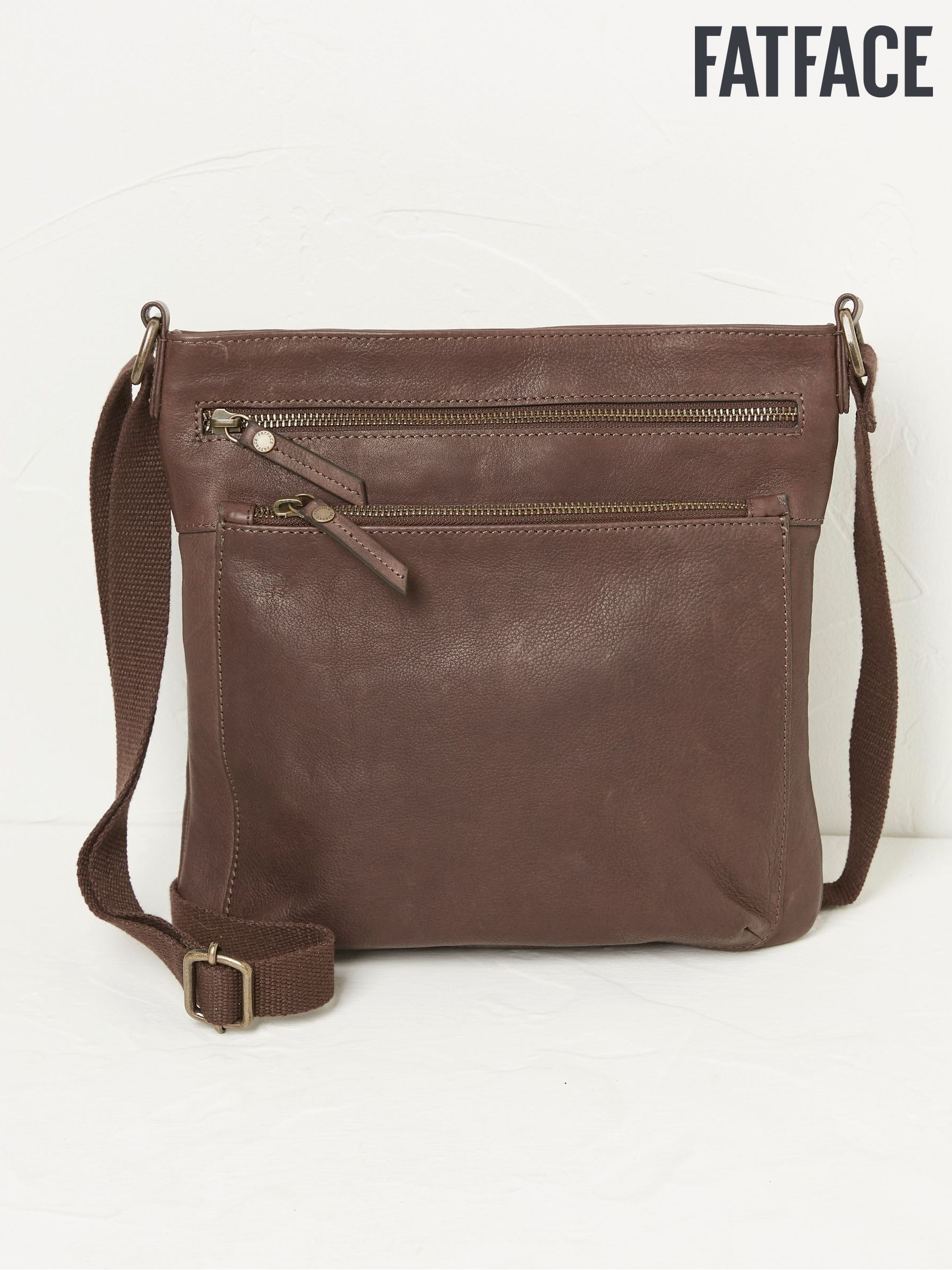 Women s Leather Bags Leather Saddle Messenger Grab Bags Next
