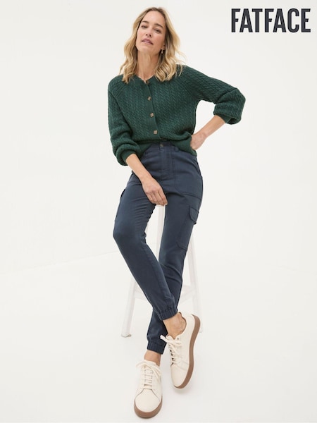 FatFace Hythe Blue Cargo Trousers (E70724) | £28