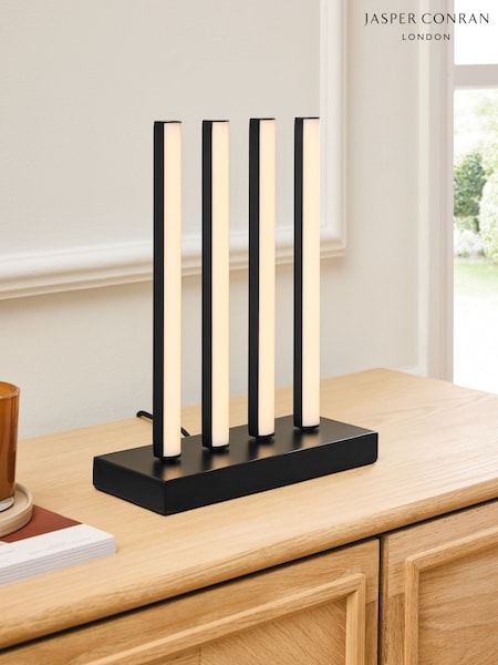 Jasper Conran London Black Linear LED Adjustable Table Lamp (E70827) | £90