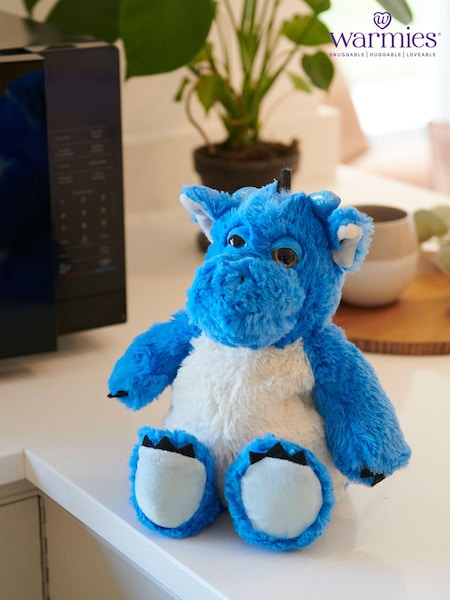 Warmies® Fully Heatable Blue Dragon (E71054) | £20