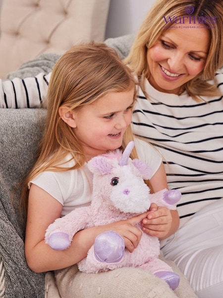 Warmies® Fully Heatable Pink Unicorn (E71057) | £20