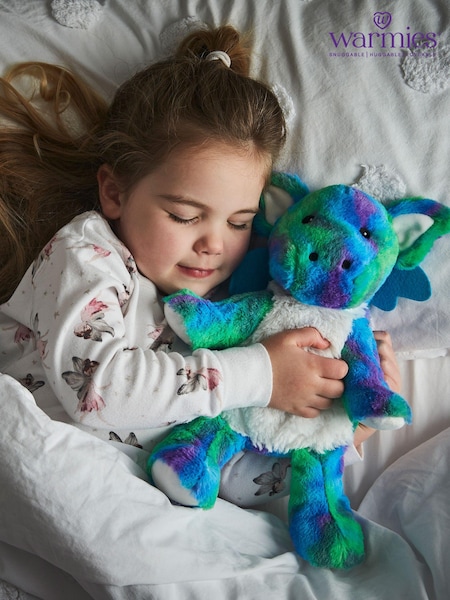 Warmies® Fully Heatable Rainbow Dragon (E71060) | £20