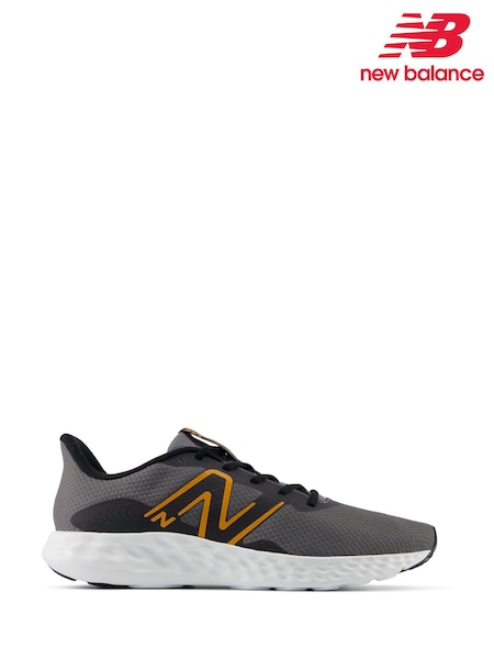 New Balance Black/Orange Mens 411 Trainers (E71243) | £45