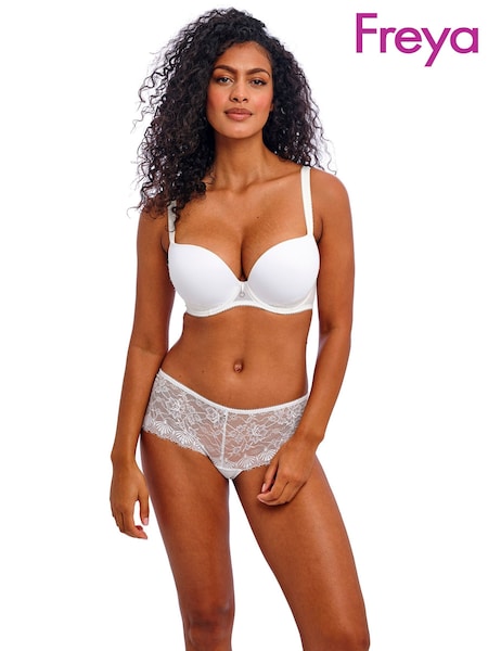 Freya Fascinate Uw Moulded Plunge White T-Shirt Bra (E71611) | £37