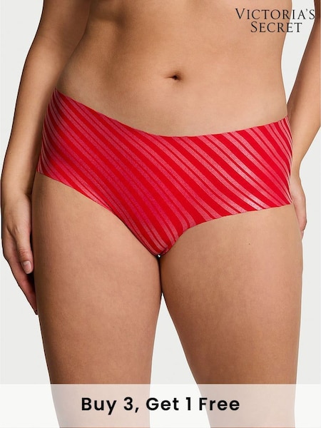 Victoria's Secret Lipstick Red Shimmer Cheeky Knickers (E72008) | £9