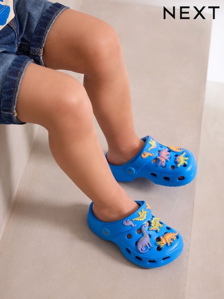 Blue Dinosaur Character Clogs (E72045) | £10 - £12