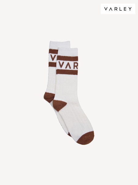 Varley White Spencer Socks (E72279) | £20