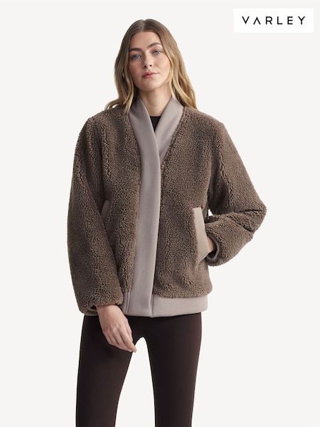 Varley Brown Joanna Reversible Jacket (E72287) | £115