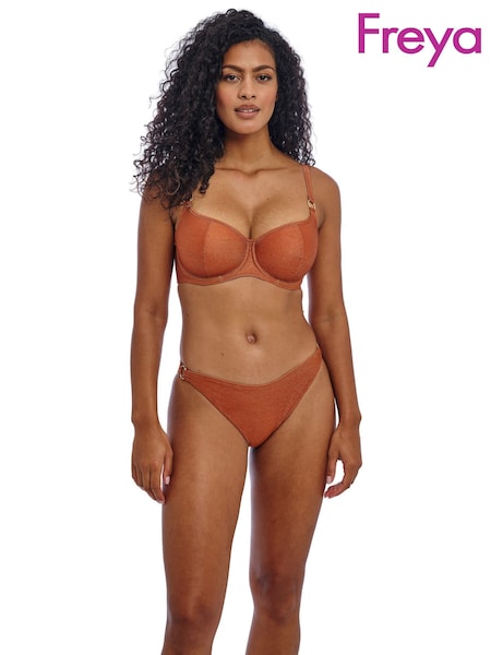 Freya Arizona Wave High Leg Bikini Briefs (E72585) | £26