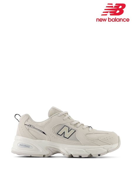 New Balance Cream Girls 530 Trainers (E72654) | £75