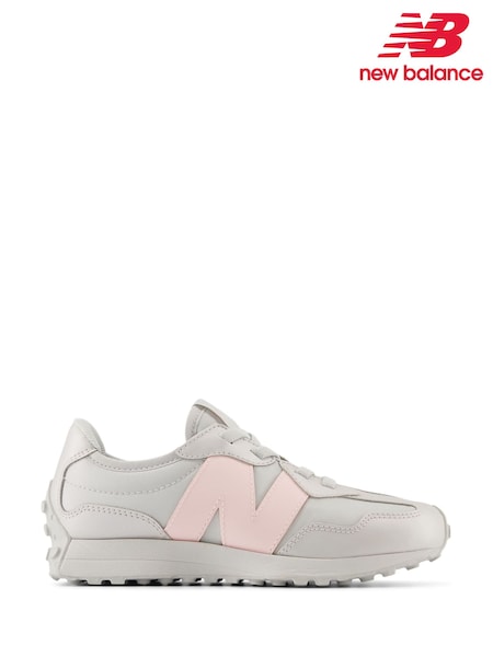 New Balance Neutral/Blush Girls 327 Trainers (E72661) | £55