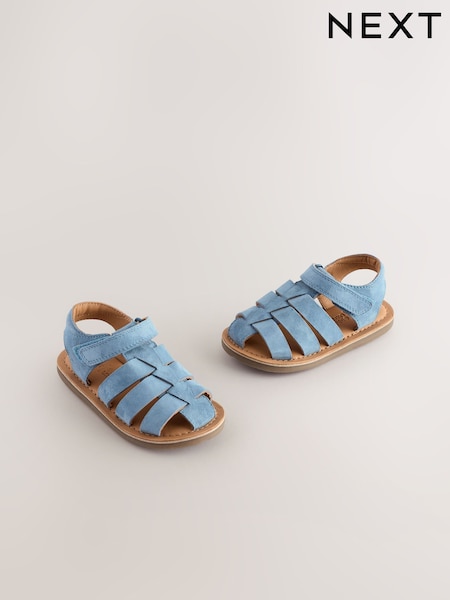 Blue Leather Fisherman Sandals (E72682) | £20 - £24