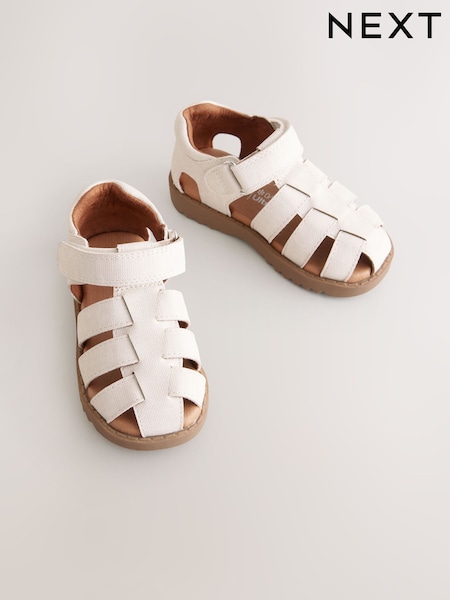 White Fisherman Sandals (E72691) | £20 - £24