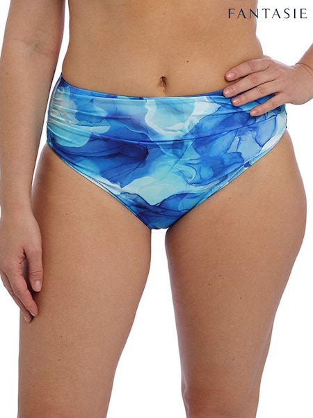 Fantasie Blue Dazzling Saunton Sands Full Bikini Briefs (E72789) | £34