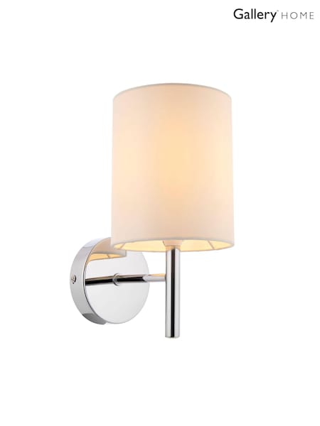Gallery Home Chrome Waco Wall Light (E73091) | £34