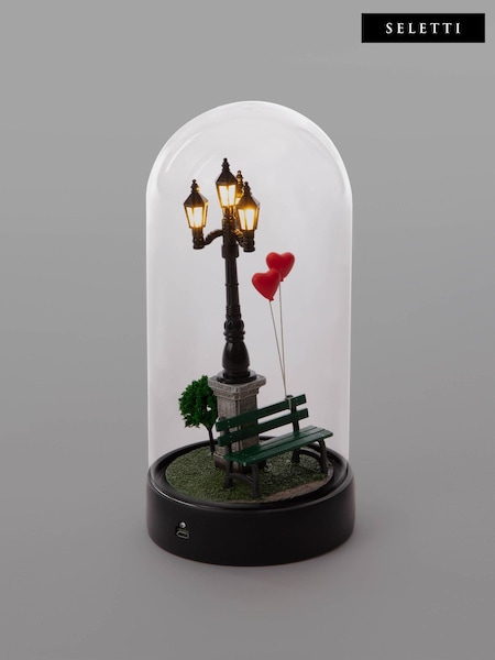 Seletti Black My Little Valentine Resin Table Lamp (E73199) | £100