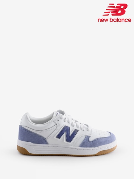 New Balance Blue/White Boys 480 Trainers (E73328) | £60