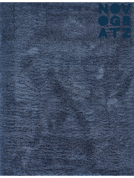 Novogratz Denim Nola Shag Rug (E73758) | £200 - £300