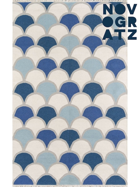 Novogratz Blue Topanga Lucille Rug (E73762) | £65 - £620
