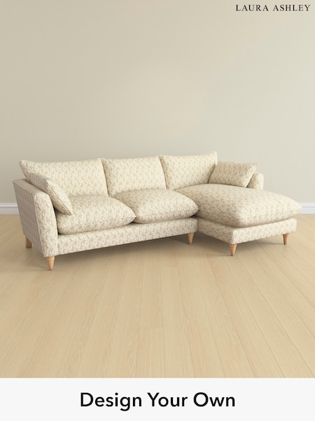 Filton Leaves/Natural Casterton By Laura Ashley (E73914) | £2,375
