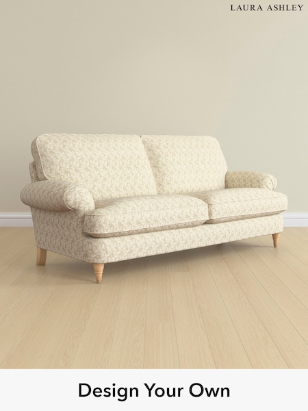 Filton Leaves/Natural Beaumaris By Laura Ashley (E73921) | £1,575