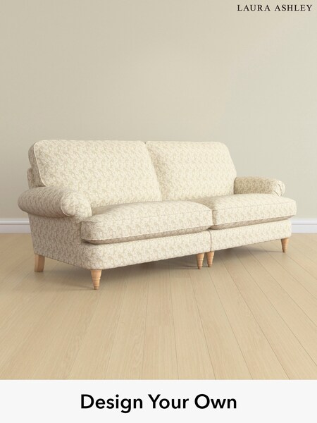 Filton Leaves/Natural Beaumaris By Laura Ashley (E73921) | £1,675