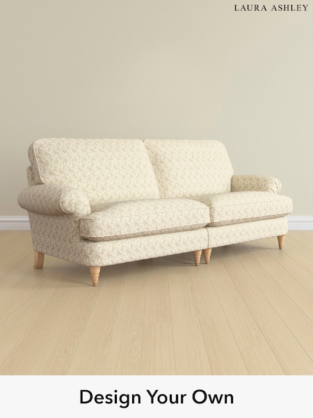 Filton Leaves/Natural Beaumaris By Laura Ashley (E73921) | £1,675