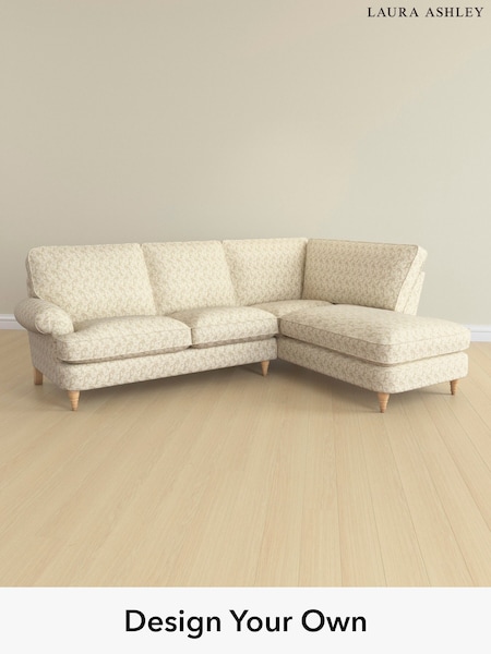 Filton Leaves/Natural Beaumaris By Laura Ashley (E73921) | £2,550